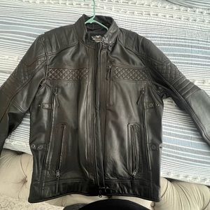 Harley Davidson Heavy Buffalohide Leather Jacket!
